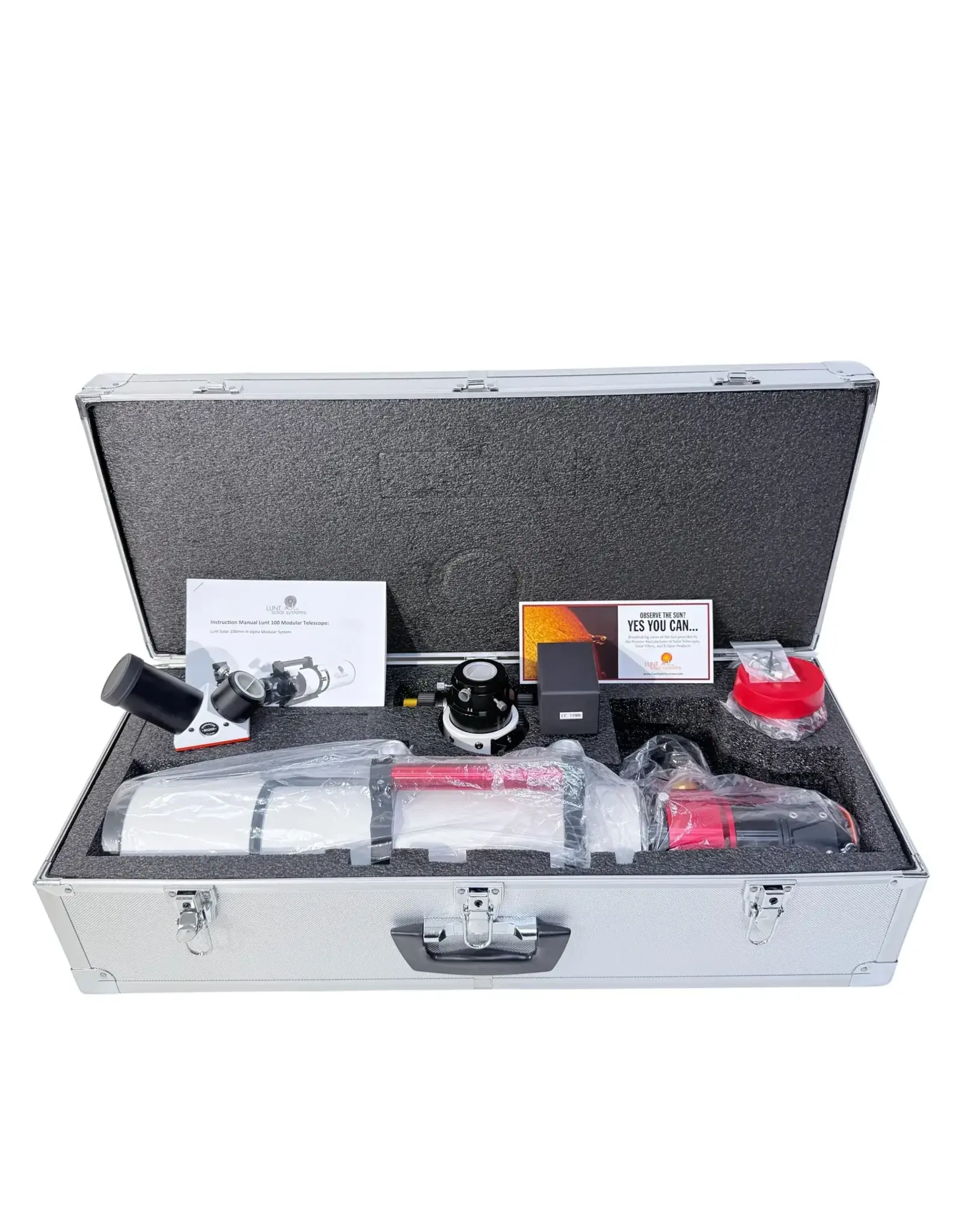 Lunt Lunt LS100MT Standard Kit - 100mm Hydrogen-Alpha Solar Telescope