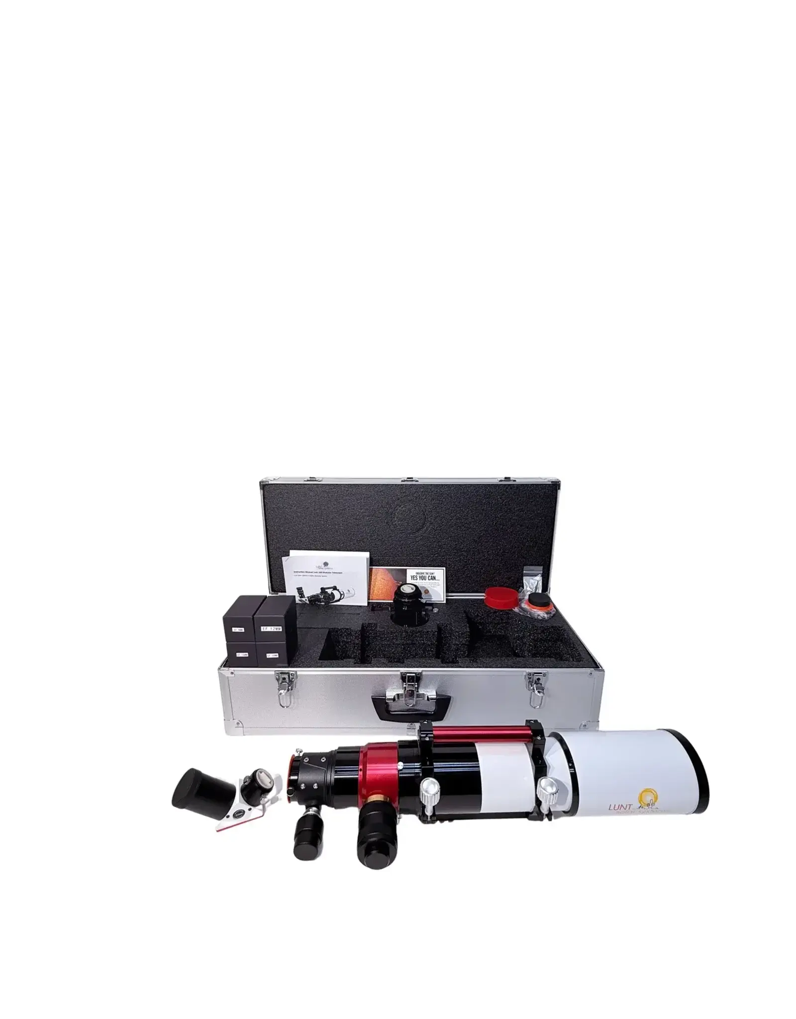 Lunt Lunt LS100MT Enhanced Kit - 100mm Universal Day & Night Modular Telescope