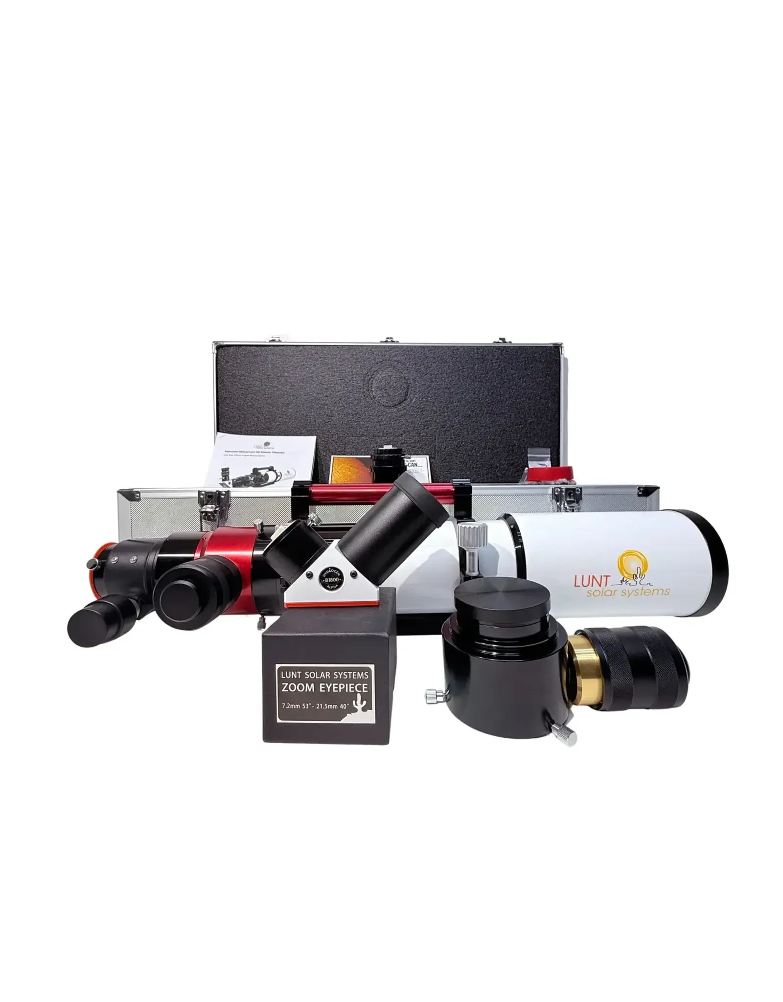Lunt Lunt LS100MT Premium Kit - 100mm Double Stack Modular Telescope