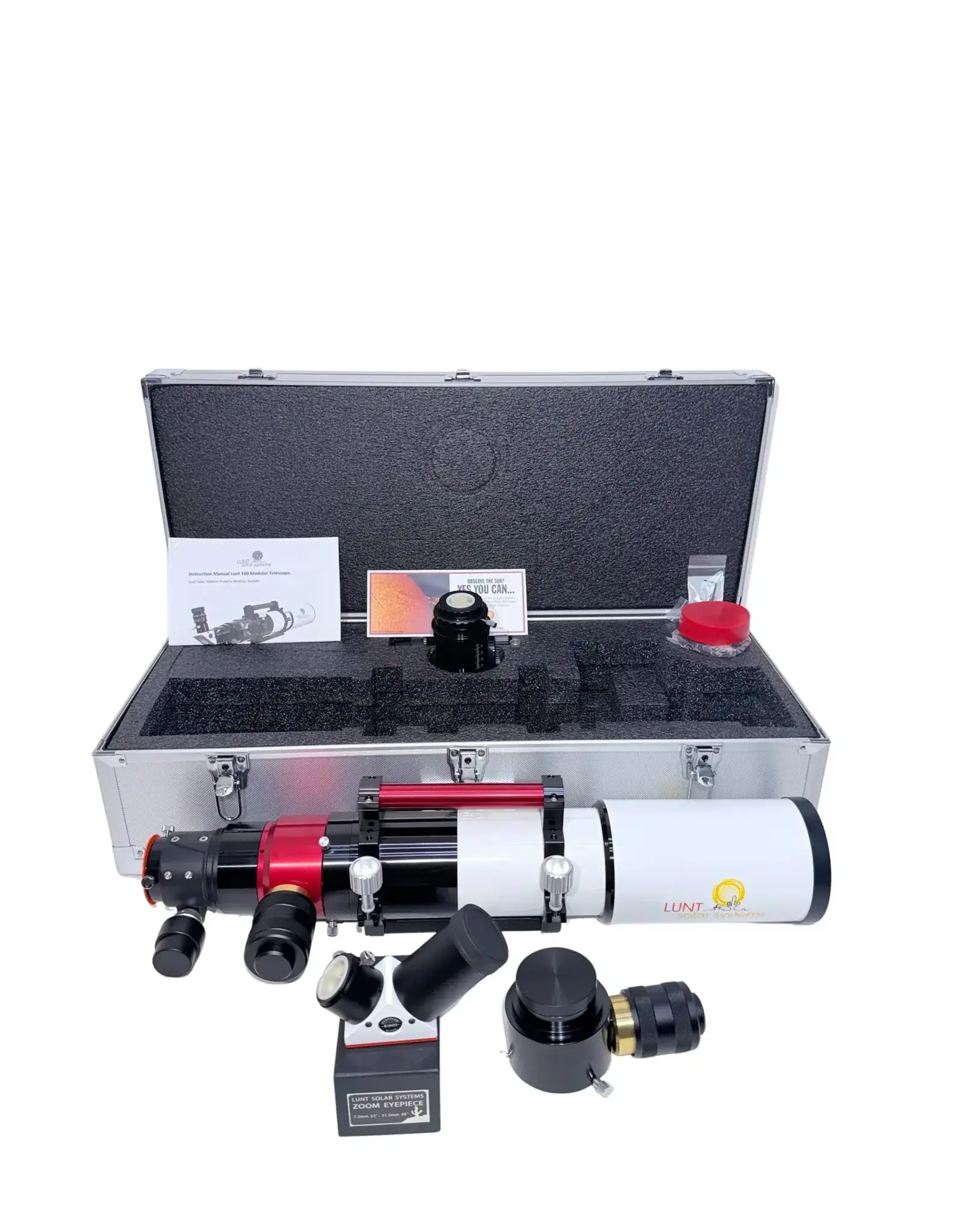 Lunt Lunt LS100MT Premium Kit - 100mm Double Stack Modular Telescope