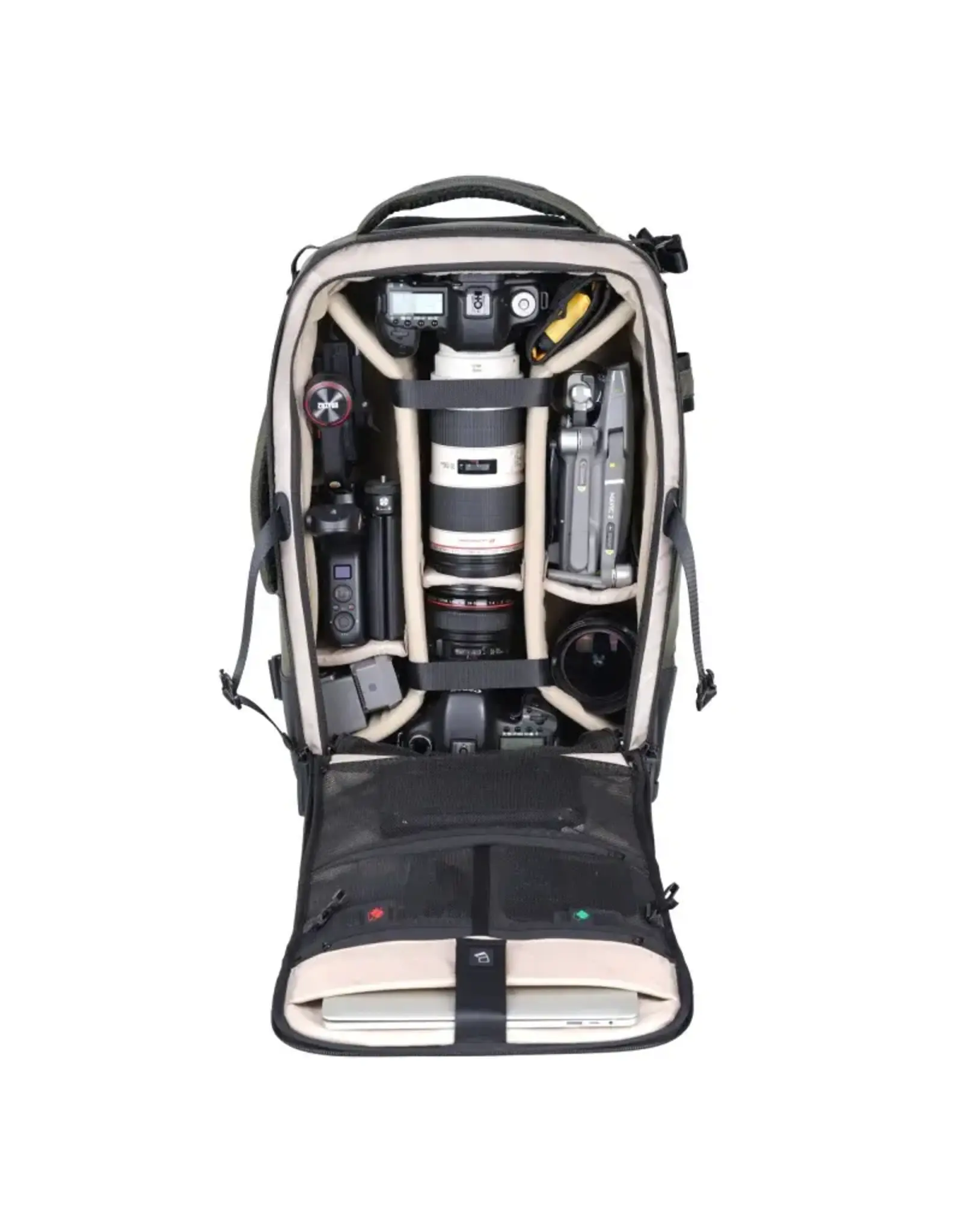 Vanguard Vanguard VEO Select 58T Black Camera Trolley Bag/Backpack 2-in-1 4-Wheel Spinner Bag