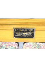 1943 US Navy Quartermaster Spyglass Mk II in wooden case (Pre-Owned)
