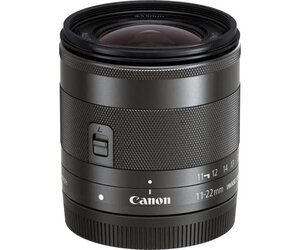 Canon EF-M 11-22mm f/4-5.6 IS STM Lens for M Series Mirrorless