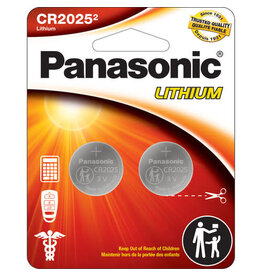 Lithium CR2025 Battery (2-Pack)