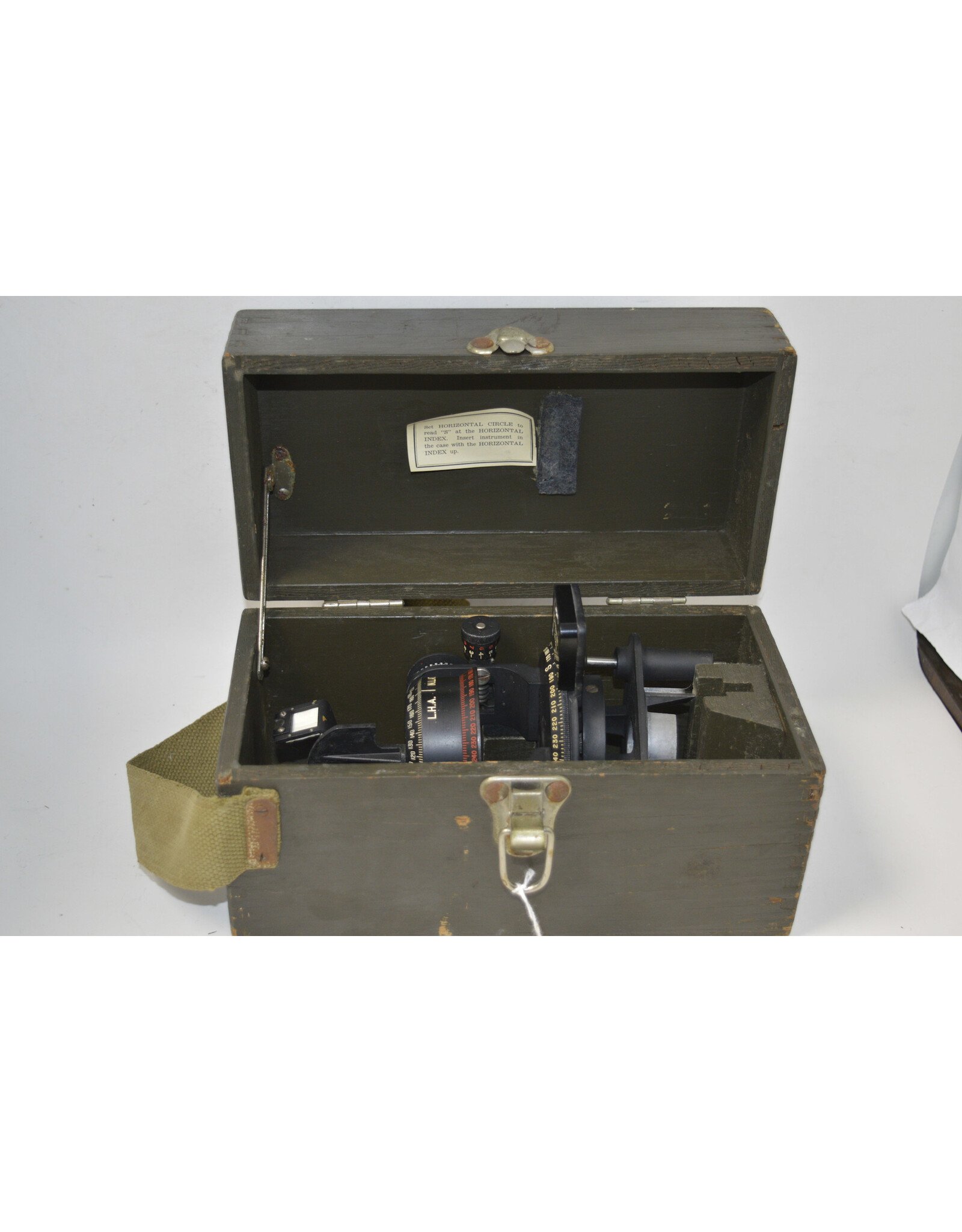 WWII High Latitude Compass Astro-Compass MKII made by Sperti