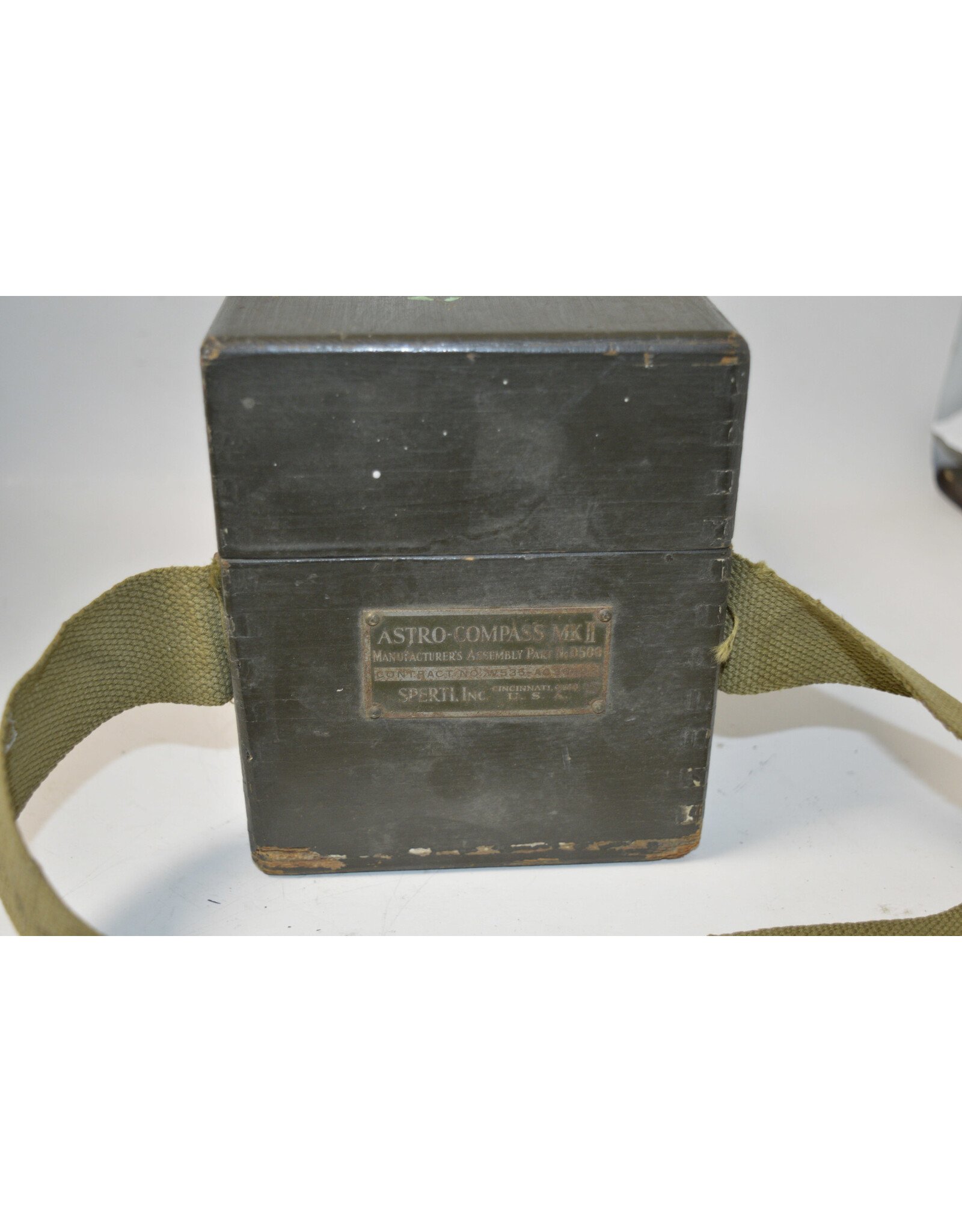 WWII High Latitude Compass Astro-Compass MKII made by Sperti