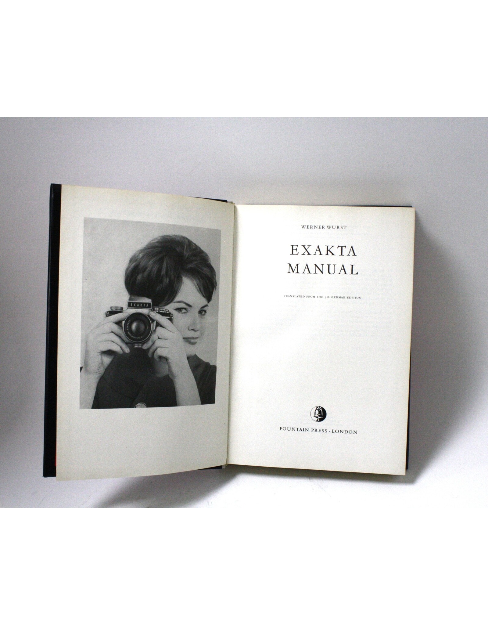 Exakta Manual Hard Cover Book - Werner Wurst