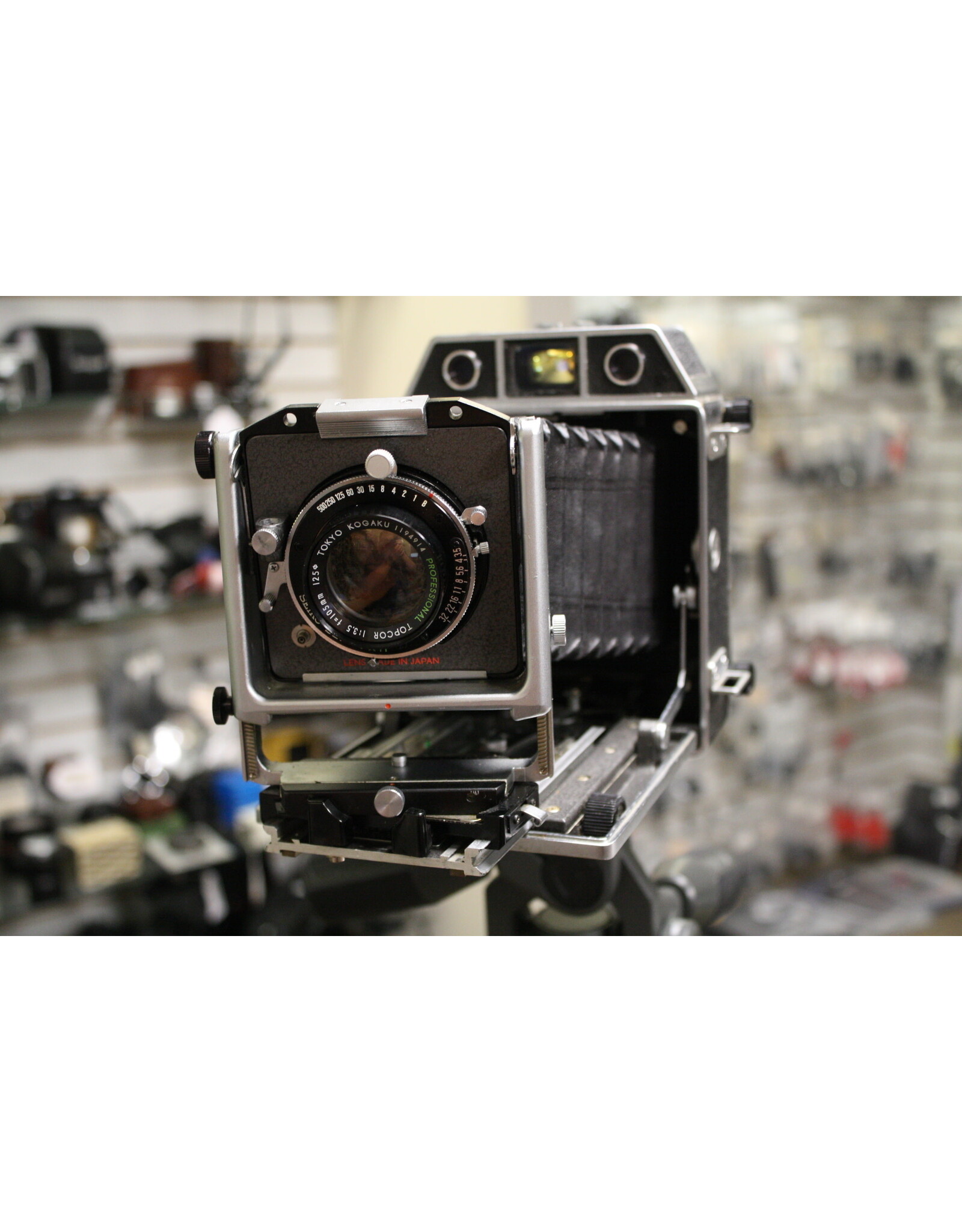 CCTS Topcon Horseman 985 2.25x3.25 w/ TopCor 105mm f/3.5 (Pre-Owned)