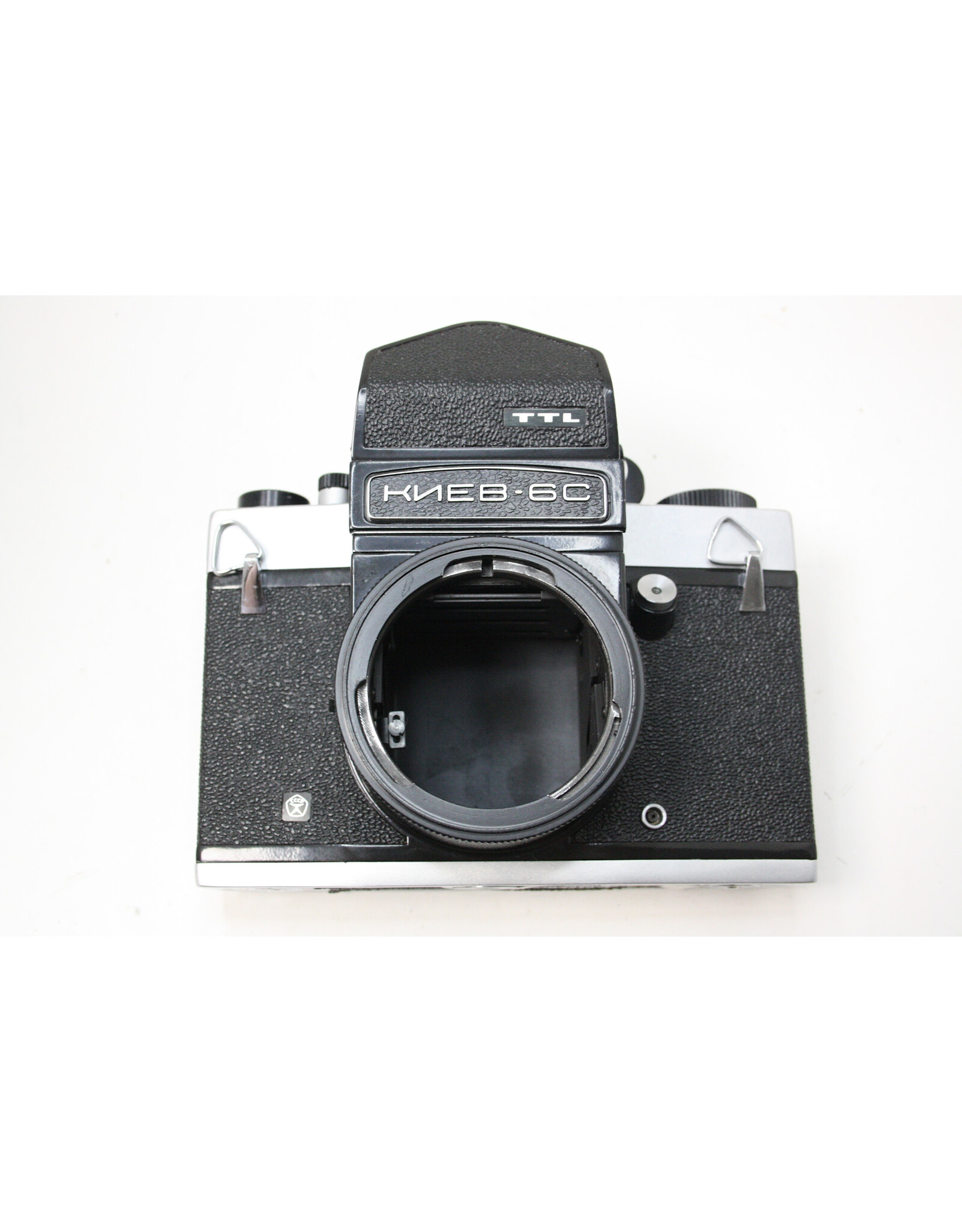 Kiev-6C + TTL Prism SLR Medium Format 6x6 (AS IS) See desctption