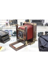 5x7 Kodak View Camera No. 2-D By Graflex Inc w/ Ilex 210mm f6.3, Case & Holders!!