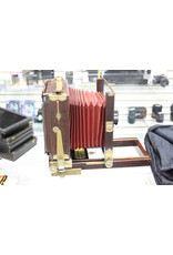 5x7 Kodak View Camera No. 2-D By Graflex Inc w/ Ilex 210mm f6.3, Case & Holders!!