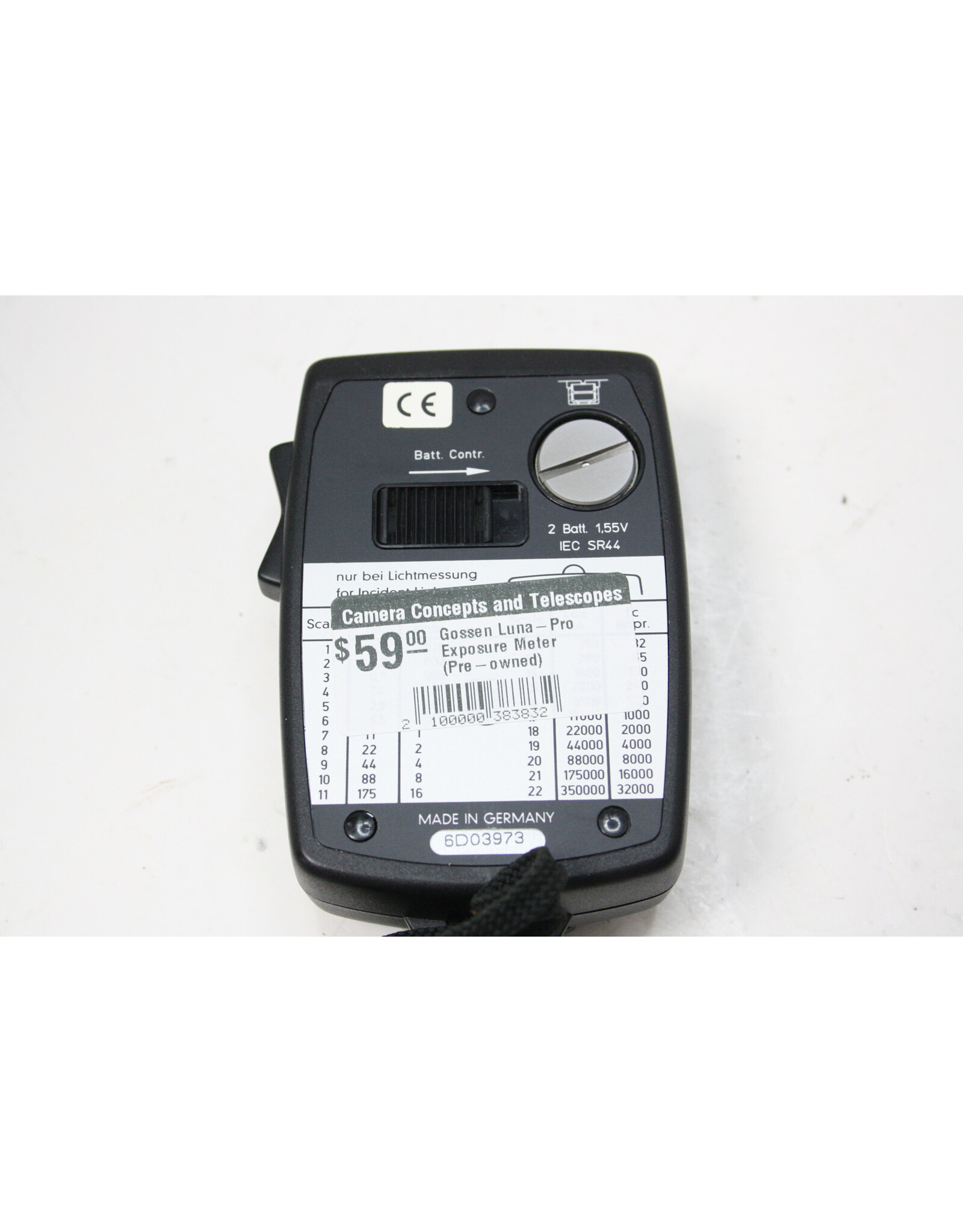 Gossen Gossen Luna-Pro Exposure Meter  (Pre-owned)