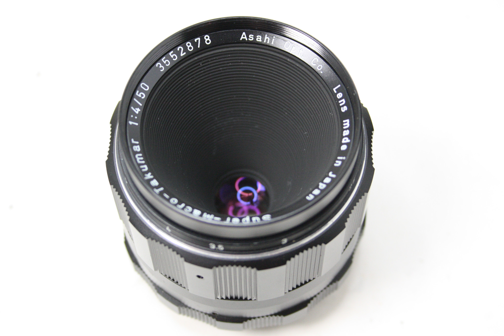 ◎ASAHI PENTAX 付属　TAKUMAR 50mm Asahi Super Macro Takumar 50mm F/4 Lens for Pentax Screw Mount