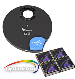 Pegasus Astro Pegasus Astro Indigo Filter Wheel (7x2") + Optolong LRGB Filter Set (2") Bundle