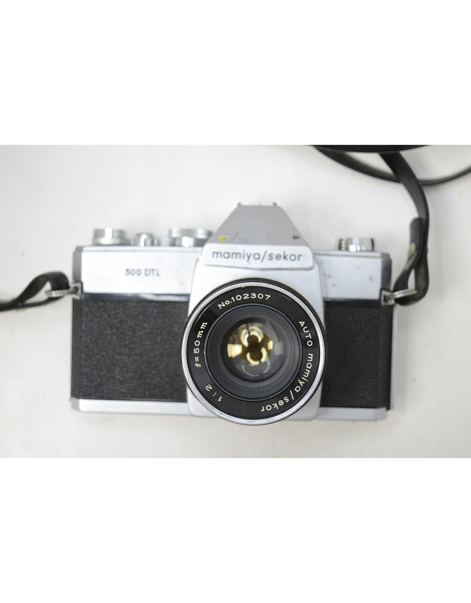 Mamiya-Sekor Mamiya Sekor 500 DTL (AS-IS-METER NG) 35mm SLR Camera w/ 50mm f2 Lens (Pre-owned)
