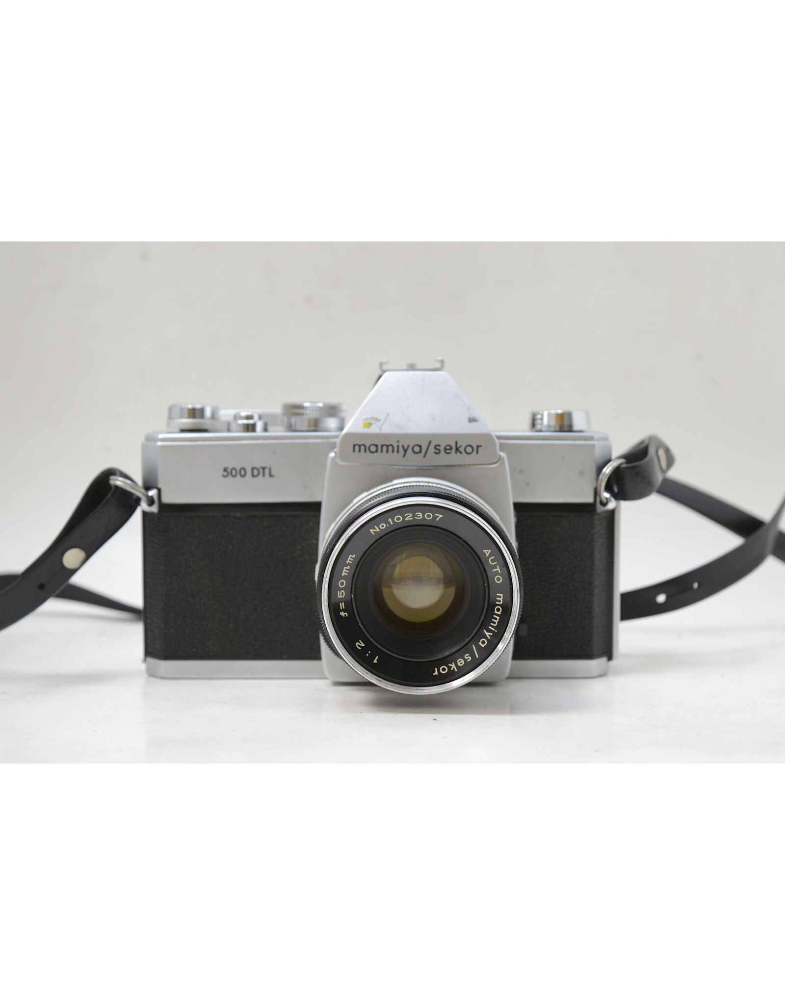Mamiya-Sekor Mamiya Sekor 500 DTL (AS-IS-METER NG) 35mm SLR Camera w/ 50mm f2 Lens (Pre-owned)