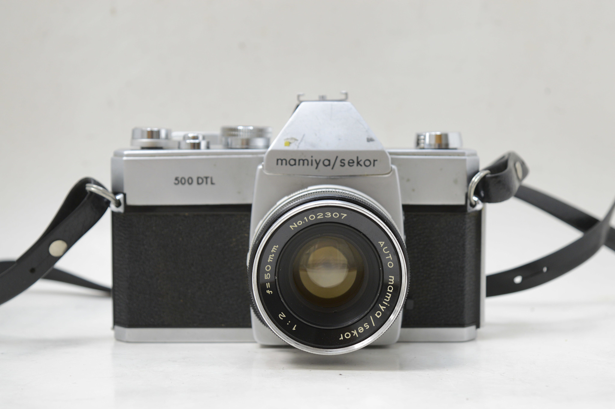 Mamiya Sekor 500 DTL 35mm SLR Camera w/ 50mm f2 Lens (Pre-owned