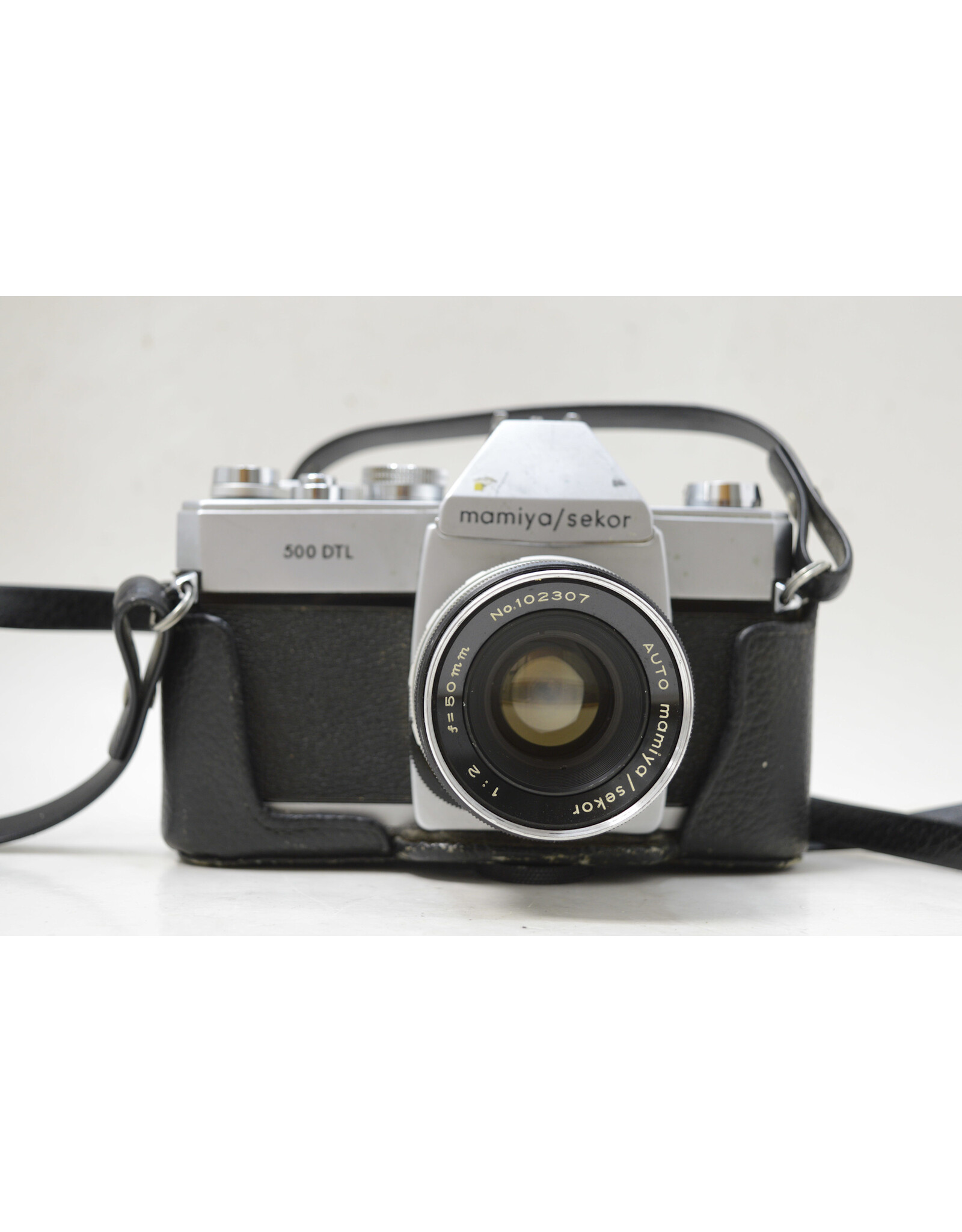 Mamiya-Sekor Mamiya Sekor 500 DTL (AS-IS-METER NG) 35mm SLR Camera w/ 50mm f2 Lens (Pre-owned)