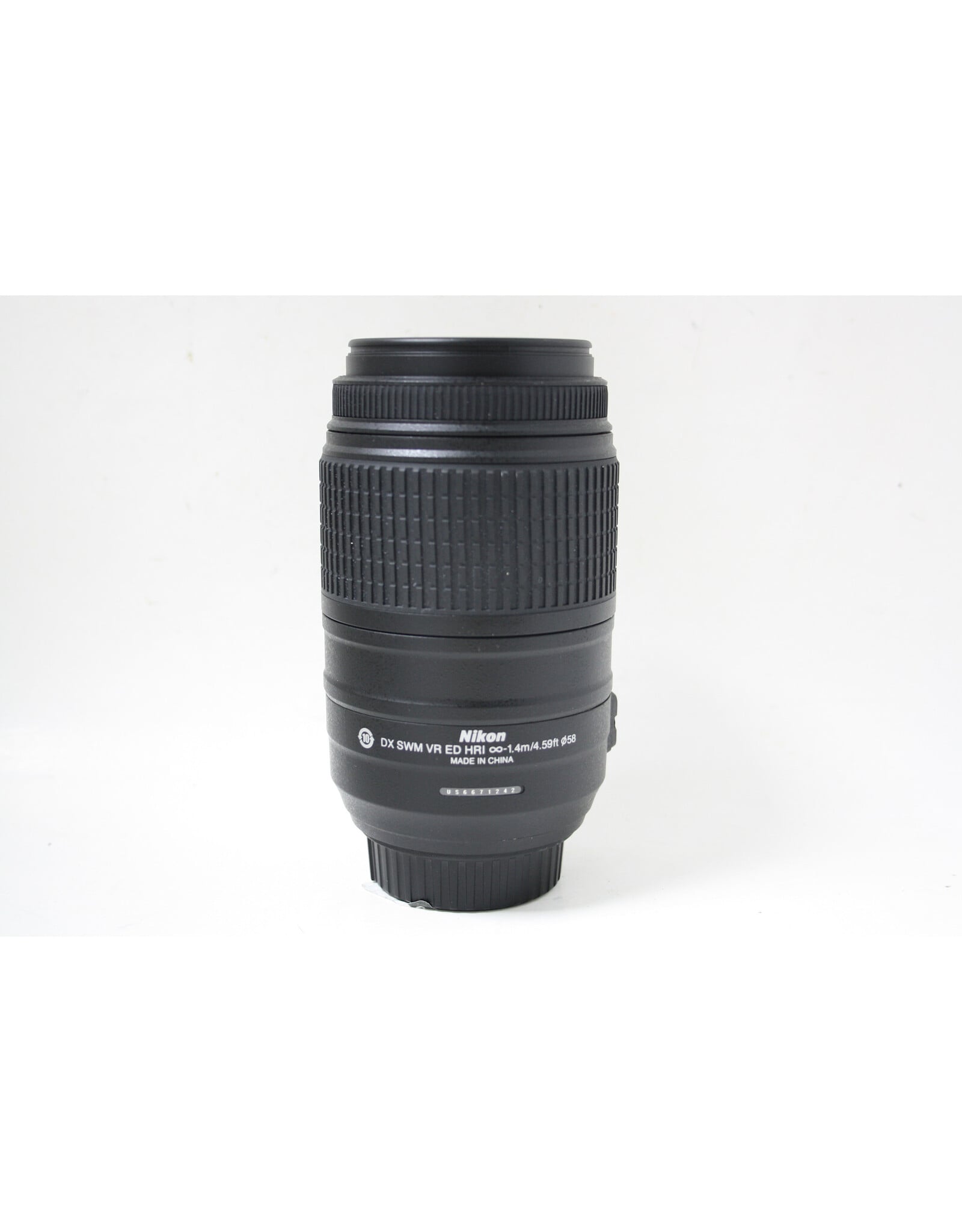 Nikon Nikon AF-S Nikkor 55-300mm f4.5-5.6 G ED Lens with Hood and Pouch (Pre-owned)