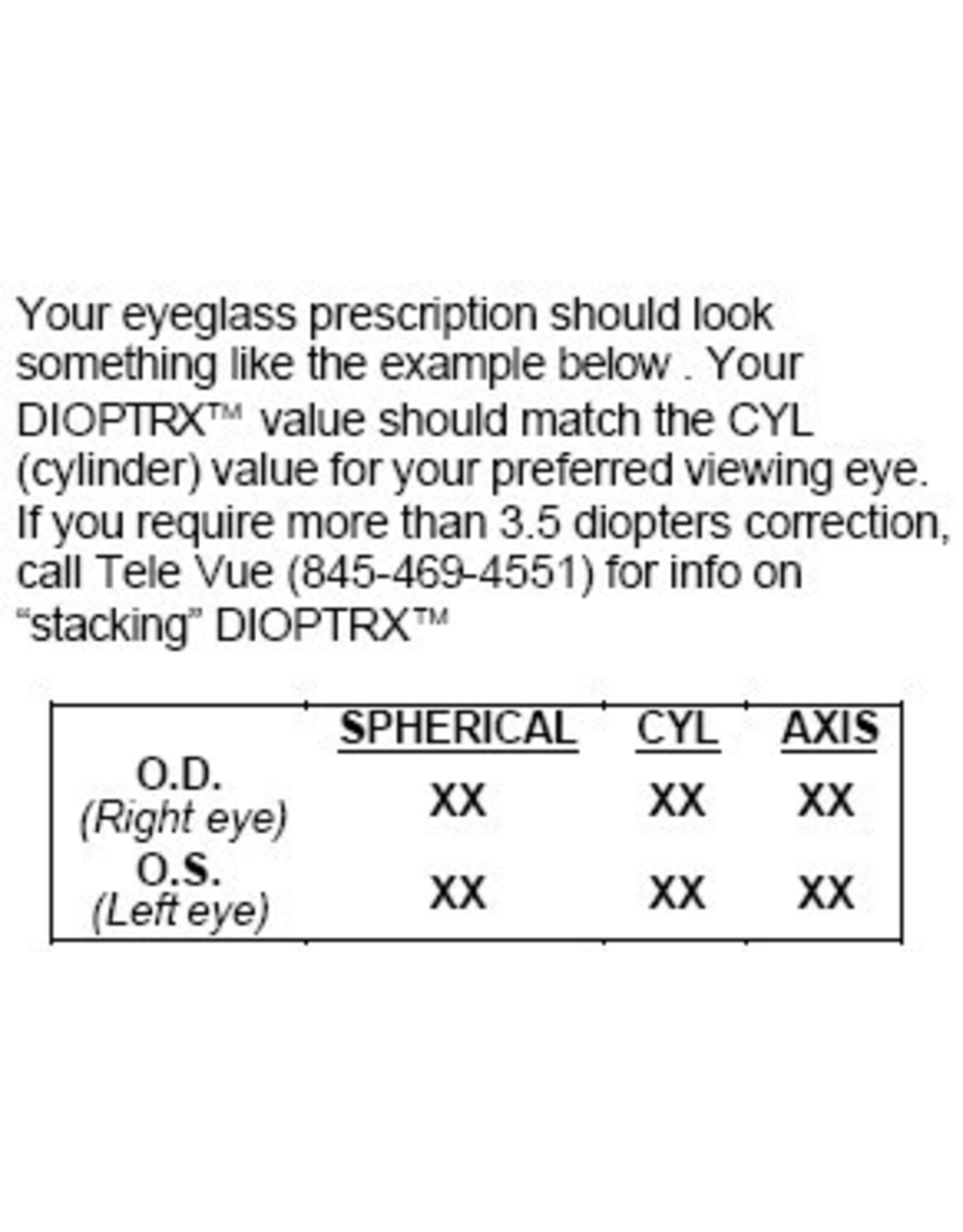 Tele Vue Tele Vue Dioptrx  1.0  Astigmatism Corrector