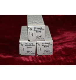 GE BAK Bulb .75A 4V T5 Incandescent - ANSI BAK  Pack of 3