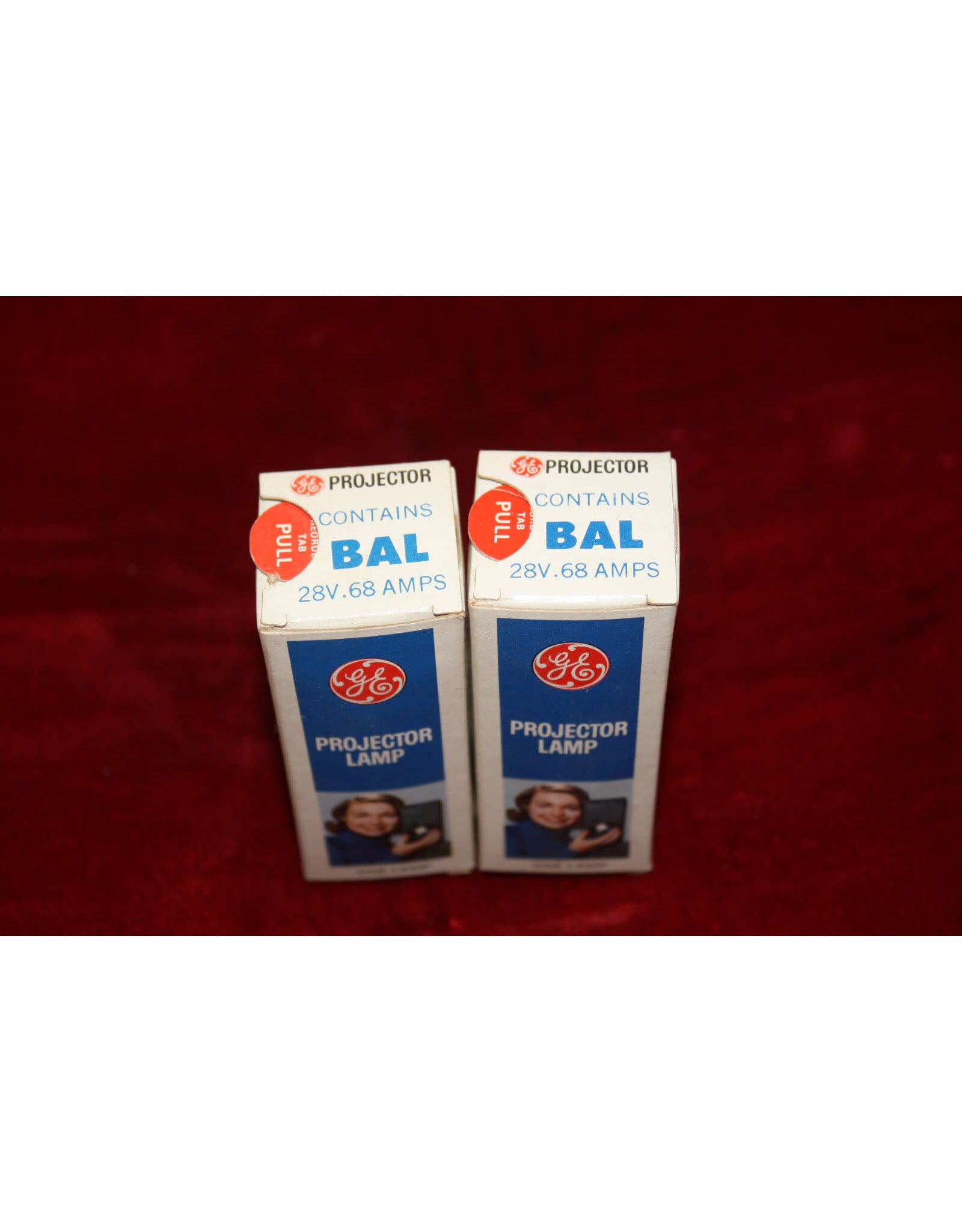 BAL Projector Projection Halogen Lamp Bulb .68A 28V  Pack of 2