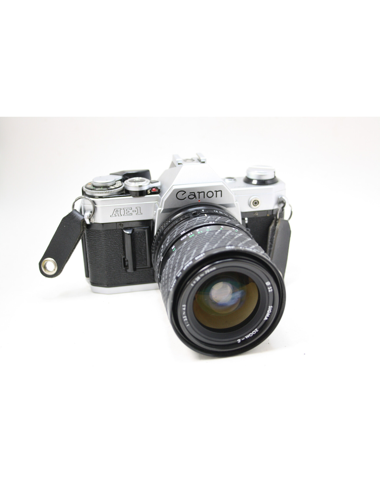 Canon Canon AE-1 35mm Film Camera with Sigma 28-70mm f/3.5-4.5 Lens (Pre-Owned)