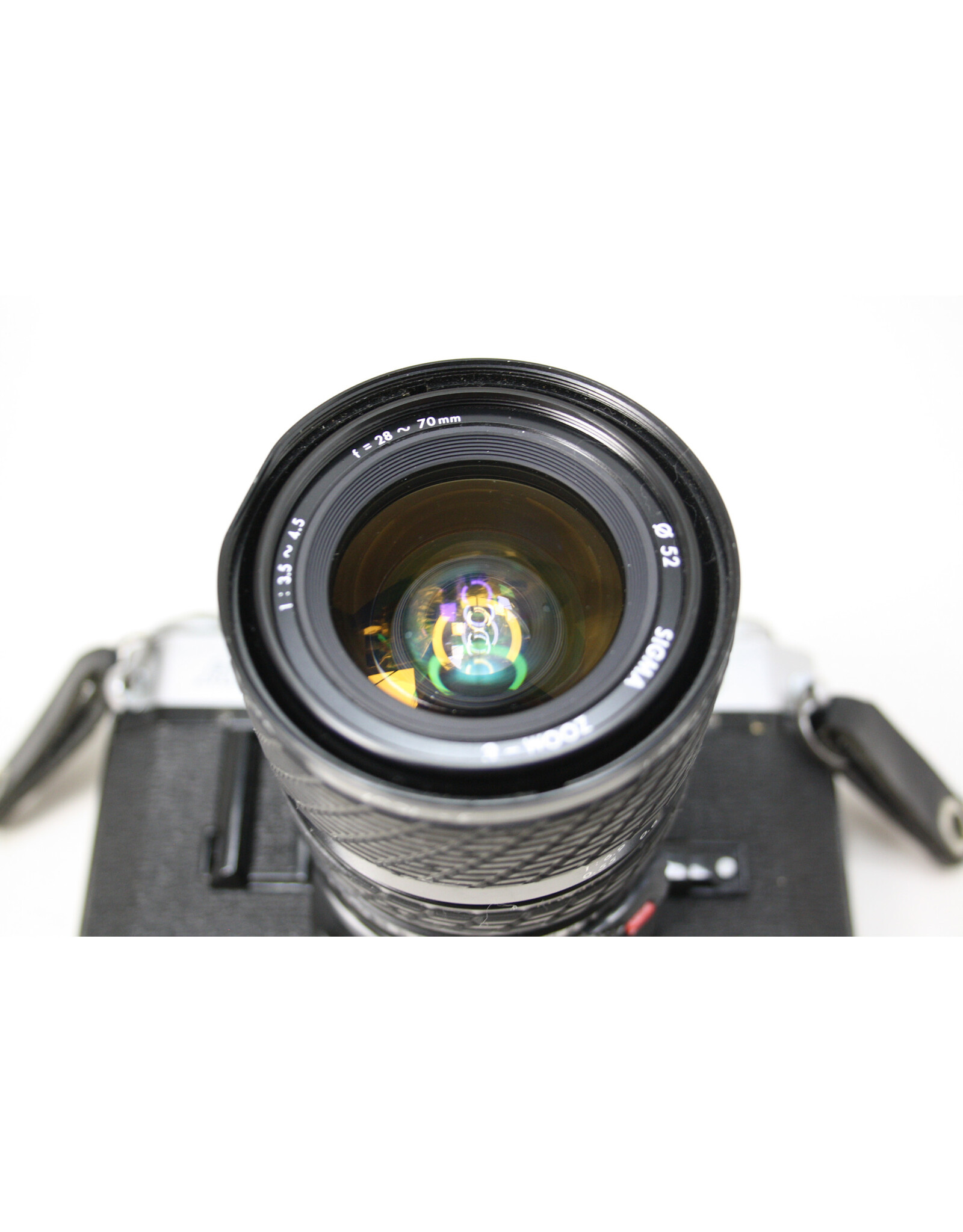 Canon Canon AE-1 35mm Film Camera with Sigma 28-70mm f/3.5-4.5 Lens (Pre-Owned)