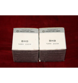 GE BHB Projector Projection Lamp Bulb 120V 250W PACK OF 2