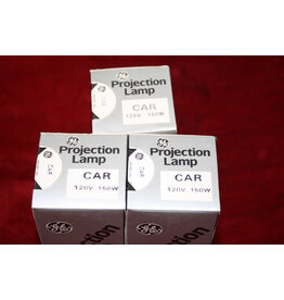 GE CAR Projector Lamp Projection Bulb 120V 150W pack of 3