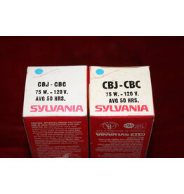 Sylvania CBJ/CBC LAMP 120VOLTS 75WATTS pack of 2