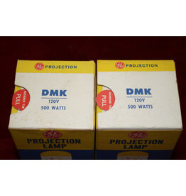 GE DMK 120V 500W Projection Projector Light Bulb pack of 2