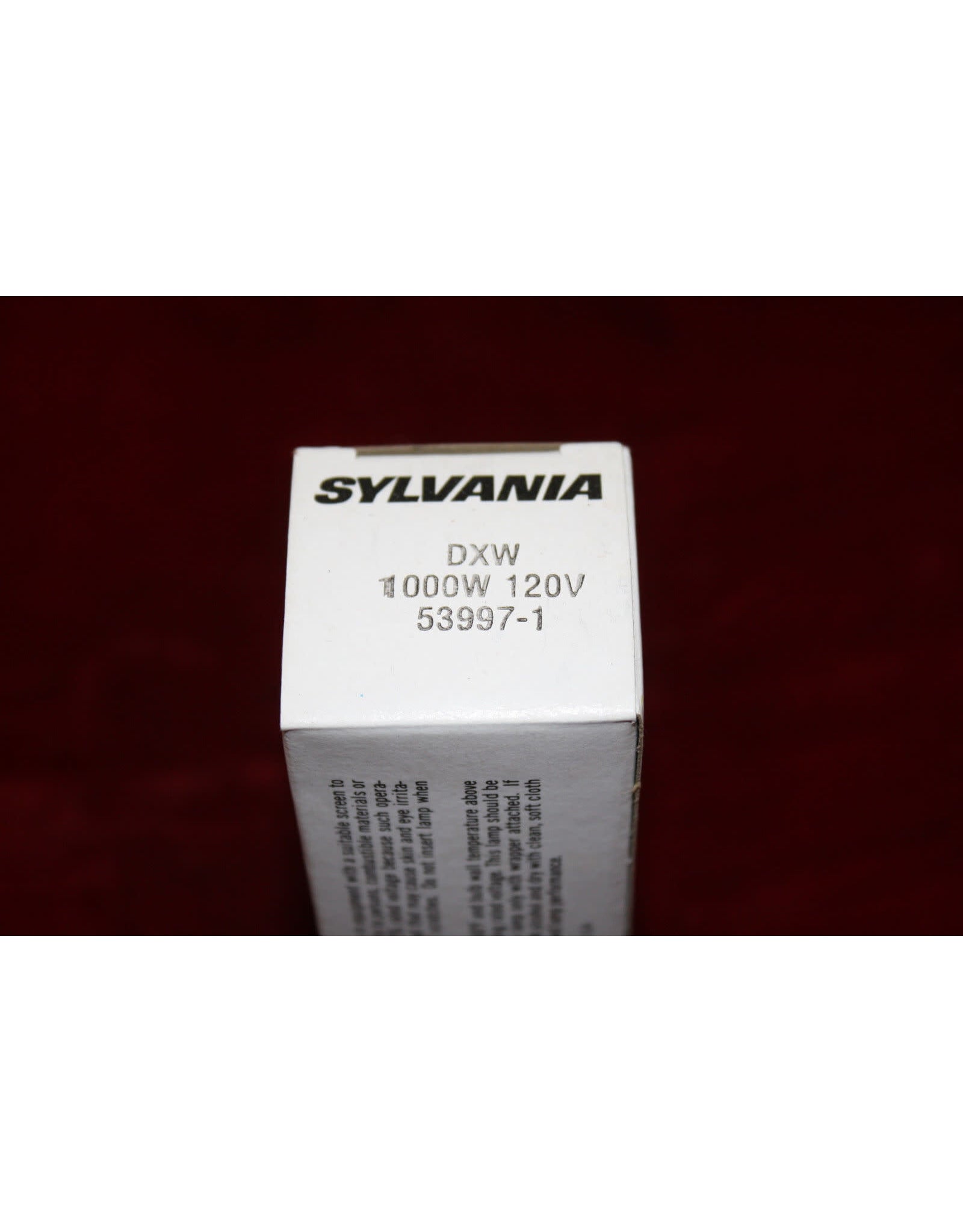 Sylvania DXW Projector Projection Lamp Bulb 120V 1000W