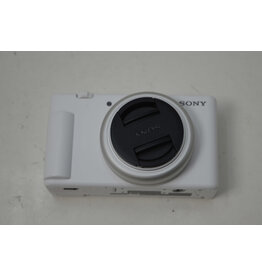 Sony ZV-1F 20.1MP Vlog Camera White Digital Camera Flip Screen Tested (Pre-owned)