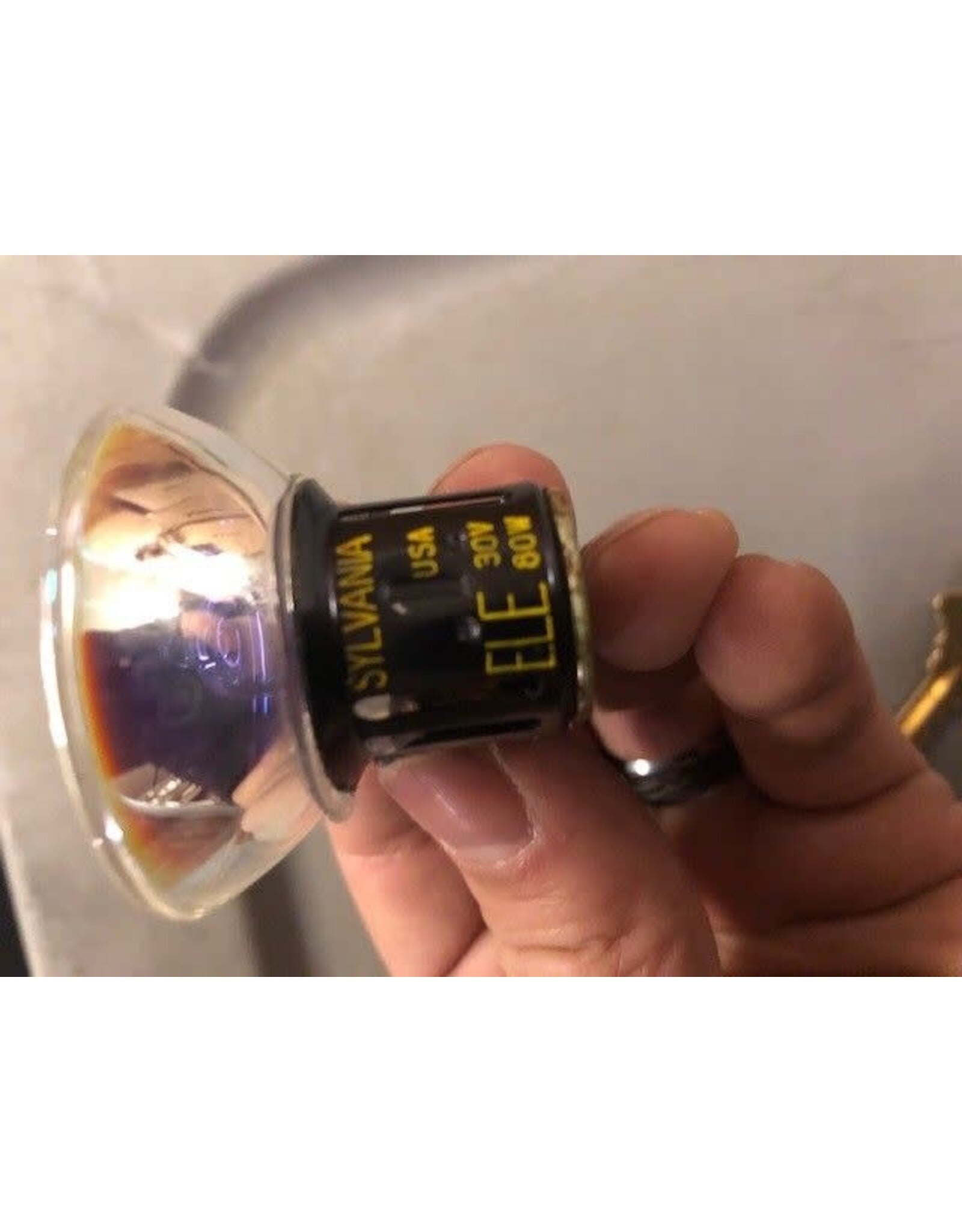 Sylvania ELE Projector Lamp Bulb Projection 30 Volt 80 Watt pack of 3
