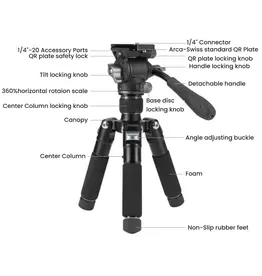 DwarfLab DwarfLab Mini Tripod with Hydraulic Head