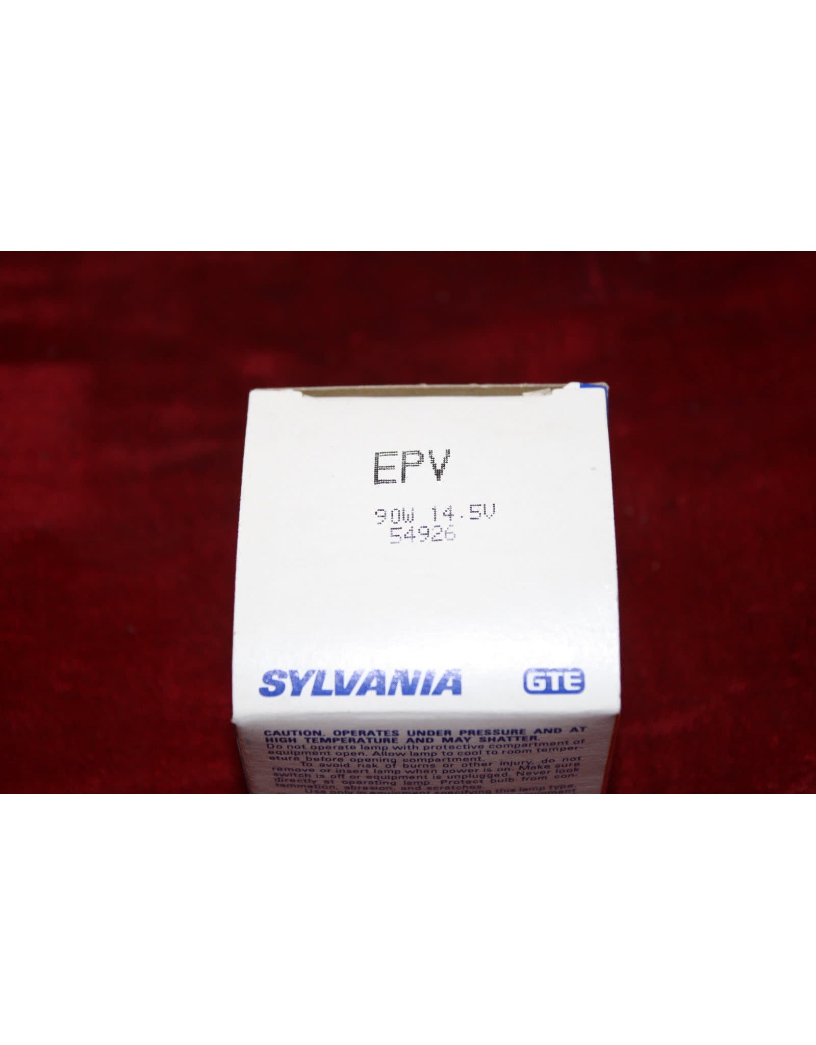 Sylvania EPV Projector Lamp Bulb 14.5V 90W Halogen