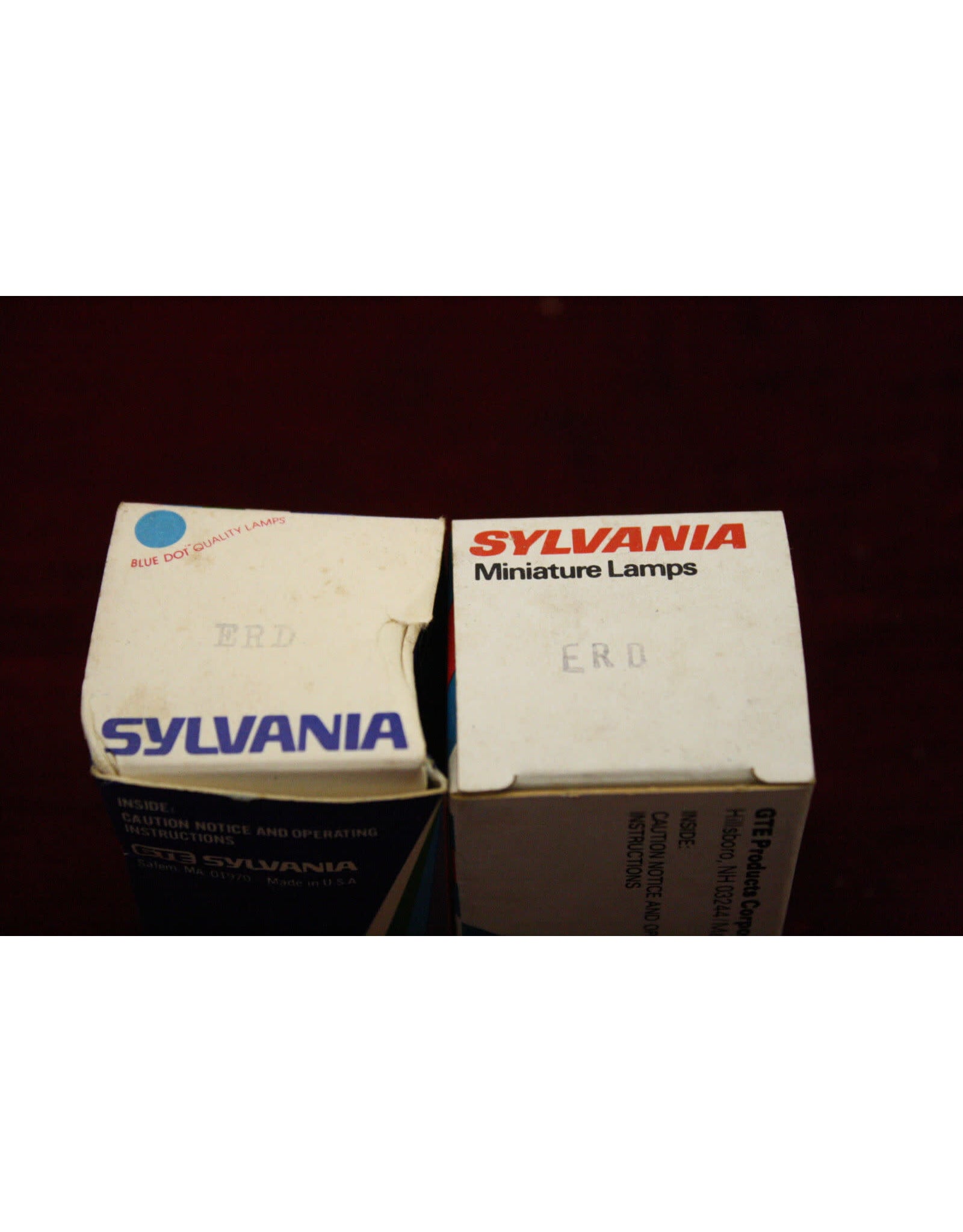 Sylvania ERD halogen lamp bulb Projector Projection (PACK OF 2)