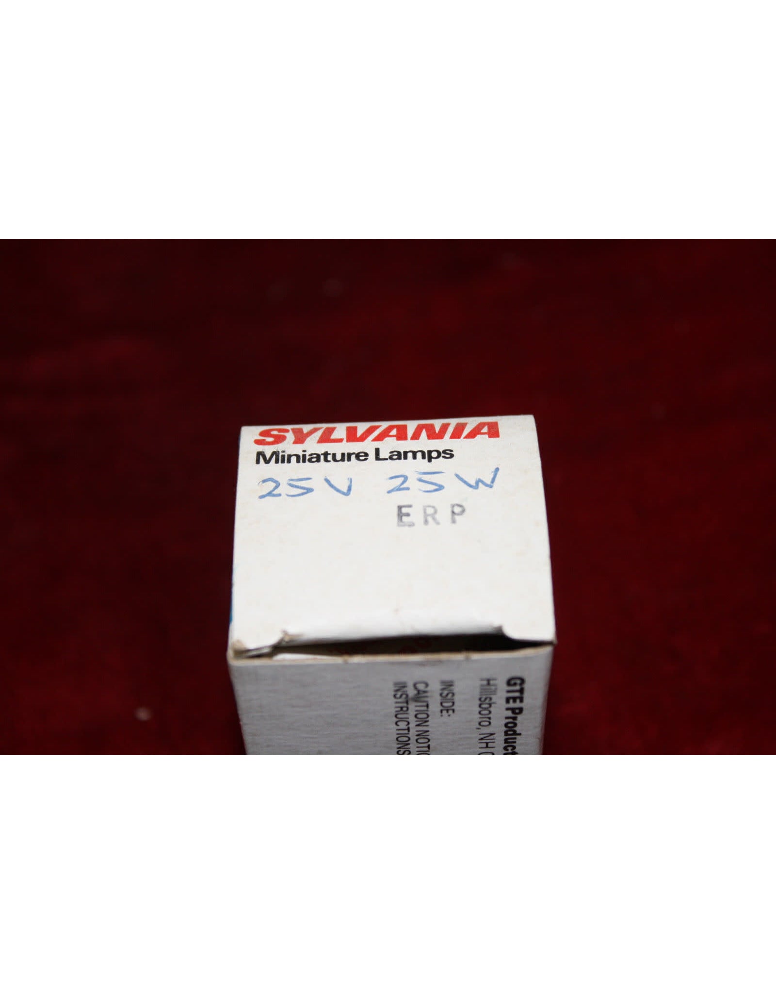 Sylvania ERP PHOTO, PROJECTOR, STAGE, STUDIO, A/V LAMP/BULB