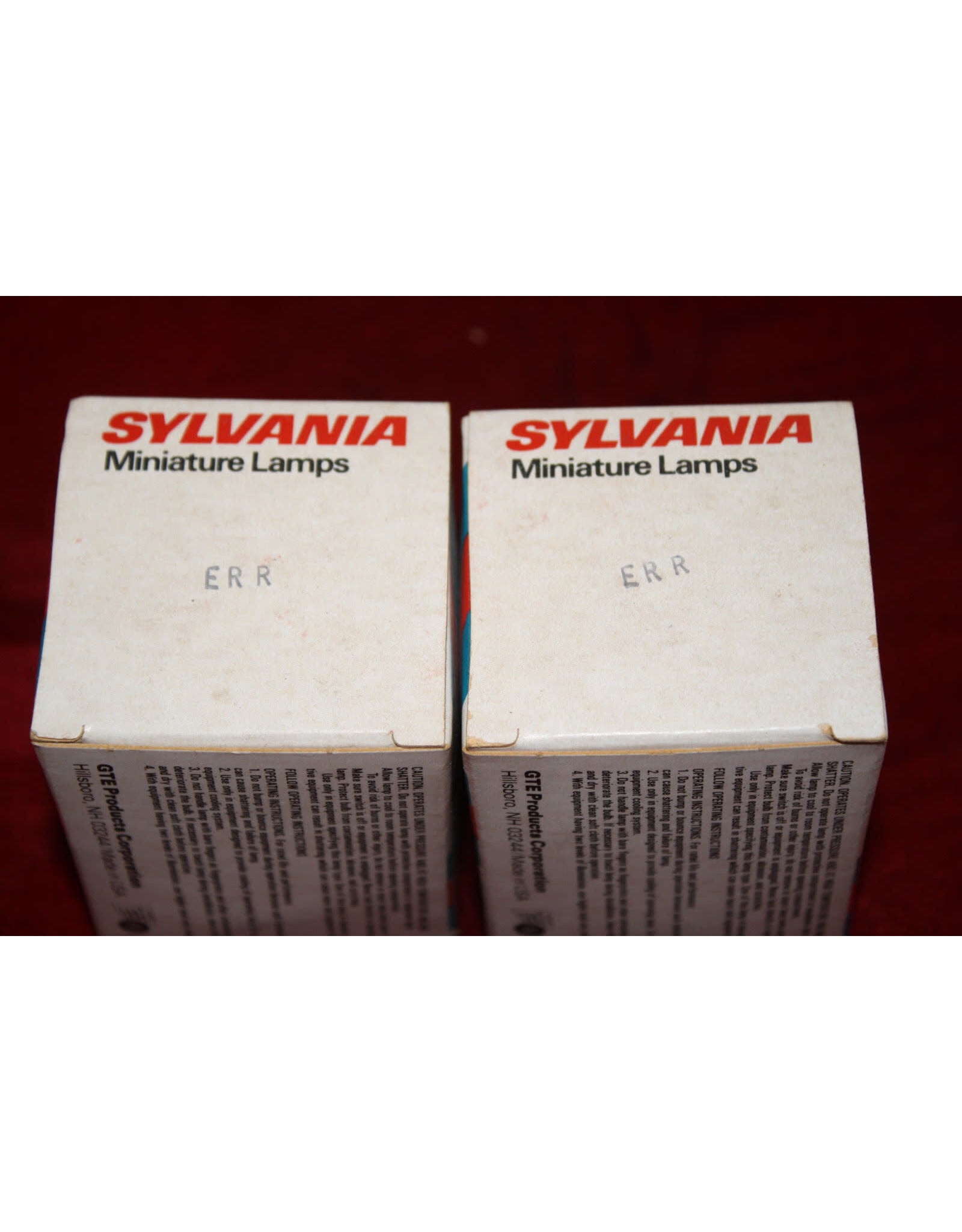 Sylvania ERR Projector Projection Lamp Bulb 14V 25W pack of 2