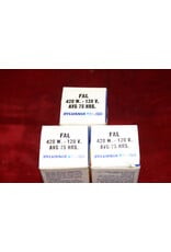 Sylvania FAL Projector Projection Lamp Bulb 120V 420W pack of 3