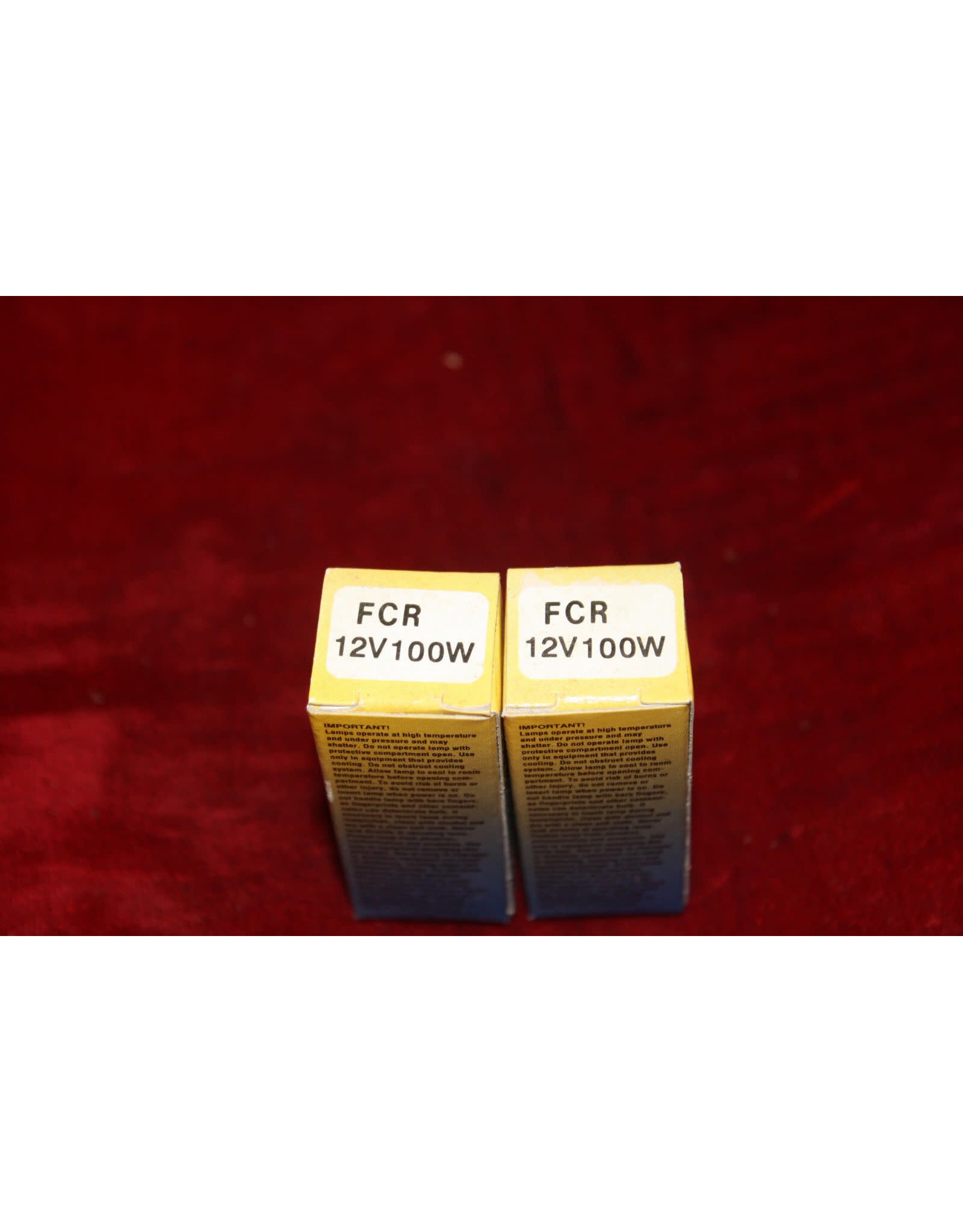 FCR Projector Projection Lamp Bulb 12V 100W PACK OF 2