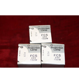 GE FCS 24V 150W 150 WATT Halogen PACK OF 3