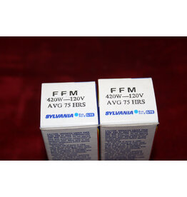 Sylvania FFM PHOTO, PROJECTOR, STAGE, STUDIO, A/V LAMP/BULB pack of 2