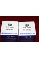 Sylvania FHX Projector Projection Lamp Bulb 25W 13.8V PACK OF 2