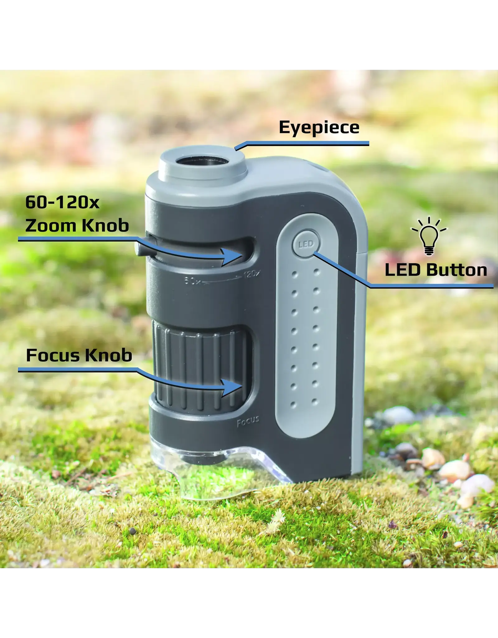 Carson Carson MM-300 MicroBrite Plus Pocket Microscope