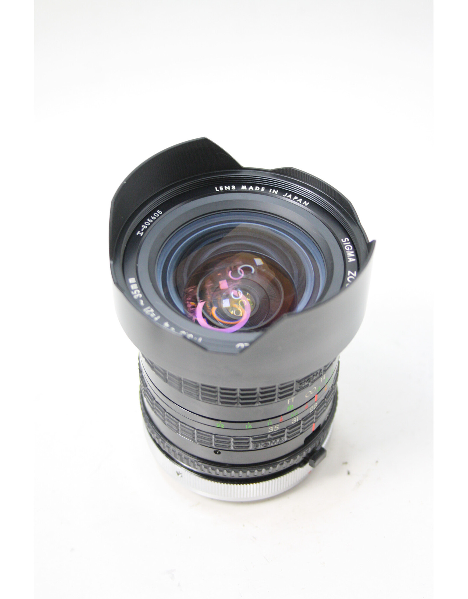 Sigma 21-35mm f3.5-4 Zoom for Canon FD NON-AF