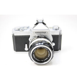 Nikon Nikon Nikkormat FTN with Nikkor-S 50mm f1.4 Lens and Original Leather Fitted Case
