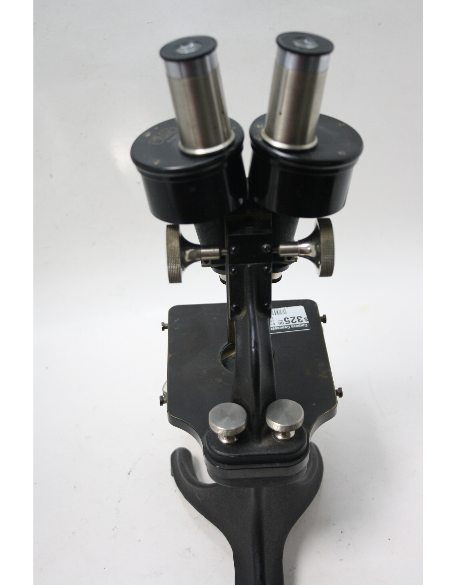 Carl Zeiss Antique  Carl Zeiss Jena  No. 61295 Stereo Microscope and original box with full eyepiece set (Pre-owned)