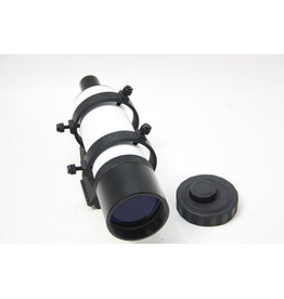Unbranded 9x50 White Non-Illuminated Straight Through Finderscope with 6 point bracket and "T" Style Base (Pre-owned)
